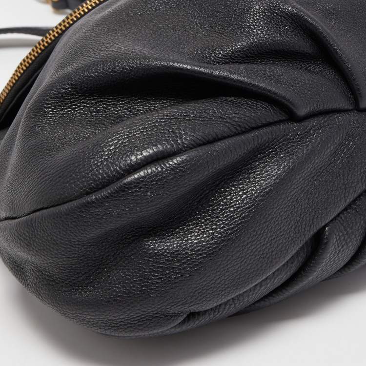 Pre Owned Marc by Marc Jacobs Black Leather Classic Q Natasha Crossbody Bag