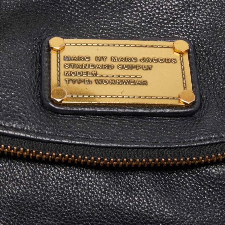 Pre Owned Marc by Marc Jacobs Black Leather Classic Q Natasha Crossbody Bag
