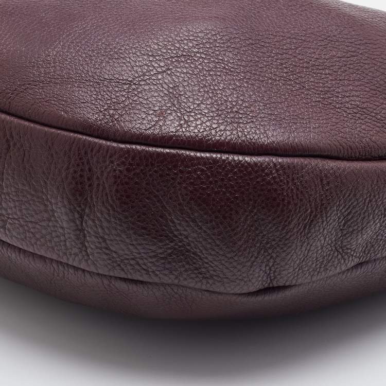 مملوكة مسبقًا Marc by Marc Jacobs Burgundy Leather Classic Q Hillier Hobo
