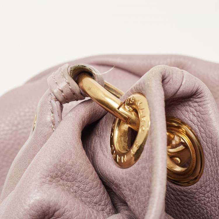 Pre Owned Marc by Marc Jacobs Lilac Leather Classic Q Hillier Hobo