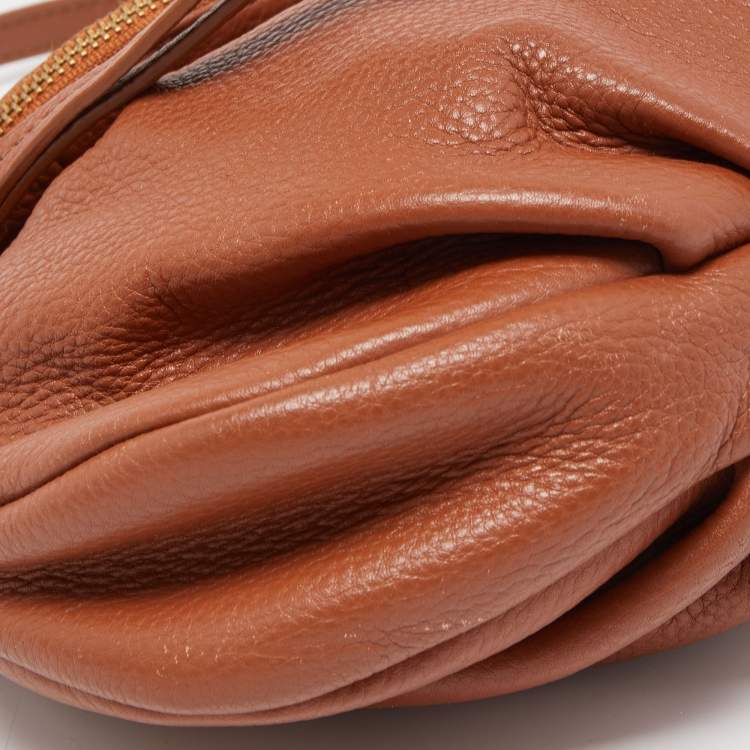 Pre Owned Marc By Marc Jacobs Brown Leather Classic Q Natasha Crossbody Bag