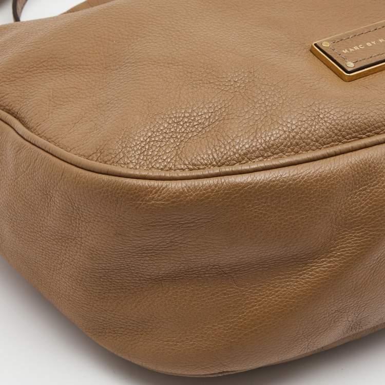 Pre Owned Marc by Marc Jacobs Brown Leather Too Hot to Handle Tote Bag