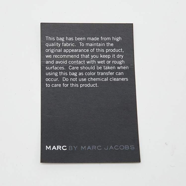 Pre Owned Marc By Marc Jacobs Black Printed Nylon Pretty 15 Laptop Bag
