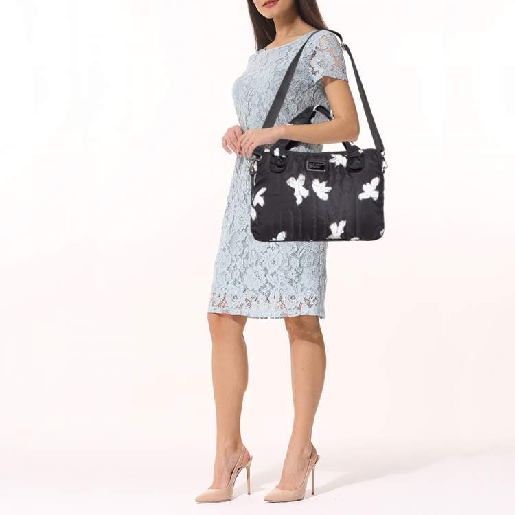 Marc By Marc Jacobs, Bags, Marc By Marc Jacobs Printed Blackwhite Hobo Bag