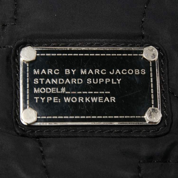 Pre Owned Marc by Marc Jacobs Black Nylon Pretty Boston Bag