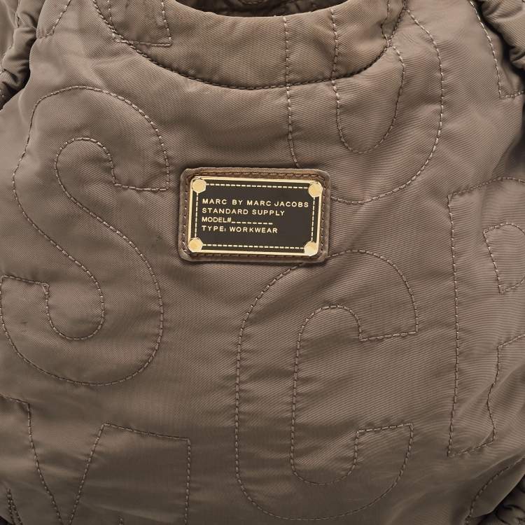 Pre Owned Marc by Marc Jacobs Beige Nylon Classic Q Hillier Hobo