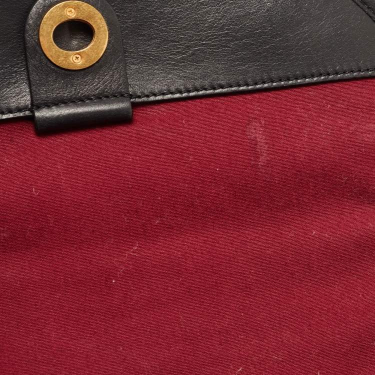 Pre Owned Marc By Marc Jacobs Black Leather Luna Messenger Bag