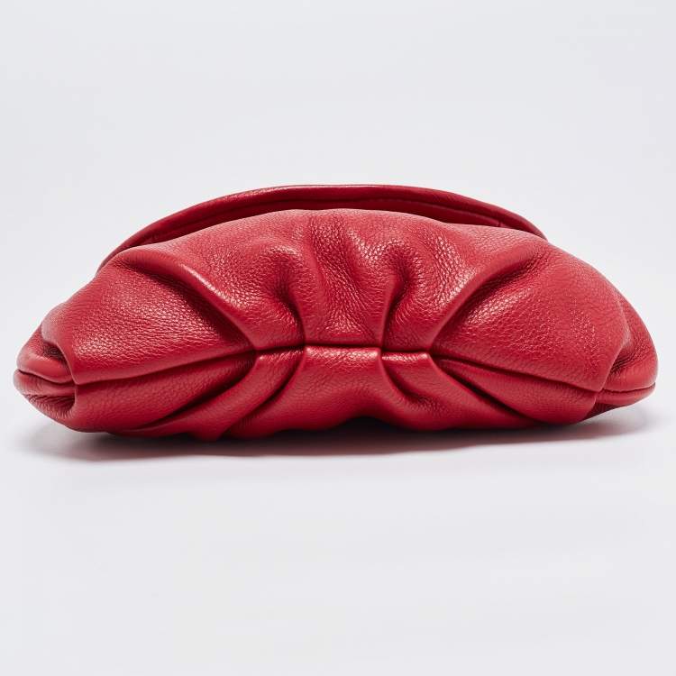 Pre Owned Marc by Marc Jacobs Red Leather Classic Q Karlie Crossbody Bag