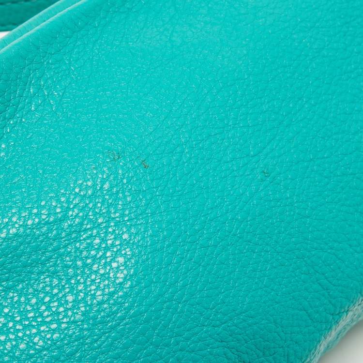 Pre Owned Marc by Marc Jacobs Green Leather Classic Q Percy Crossbody Bag