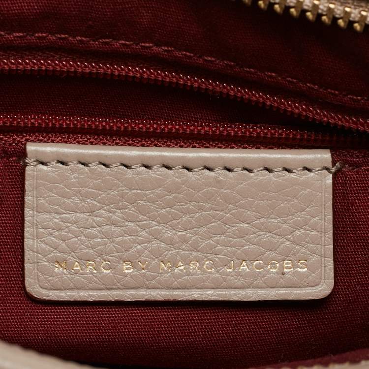 Pre Owned Marc by Marc Jacobs Grey Leather Classic Q Percy Crossbody Bag