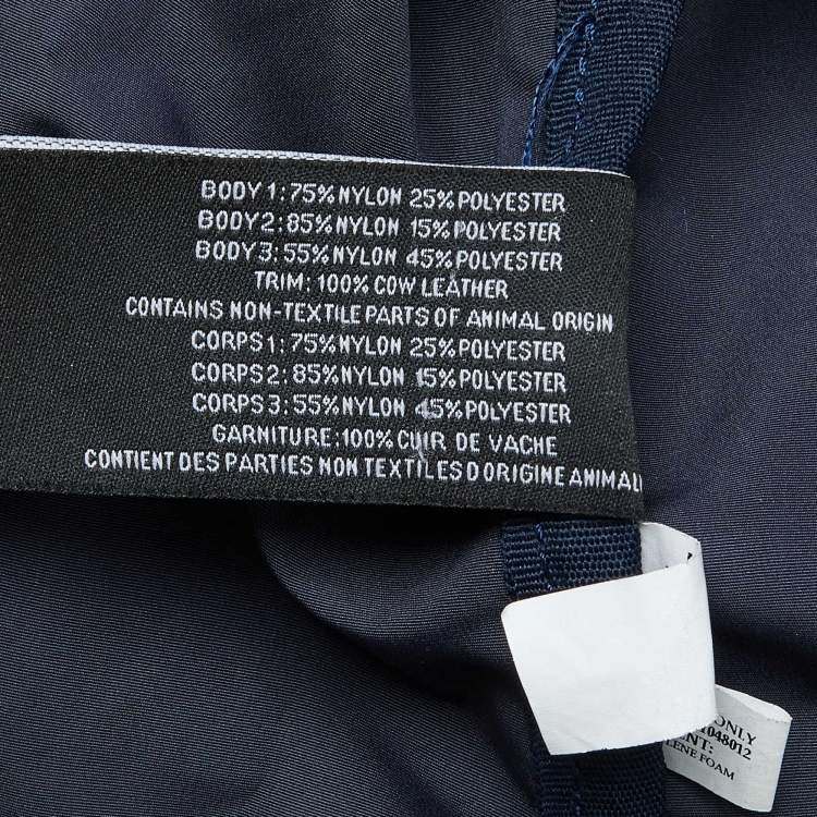 Pre Owned Marc by Marc Jacobs Two Tone Blue Denim Double Zip Backpack