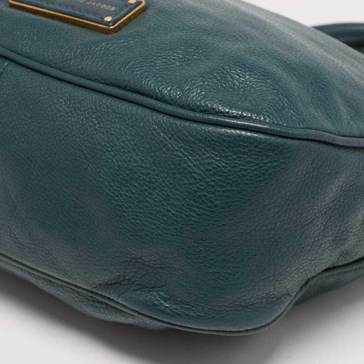 Pre Owned Marc by Marc Jacobs Green Leather Too Hot to Handle Tote