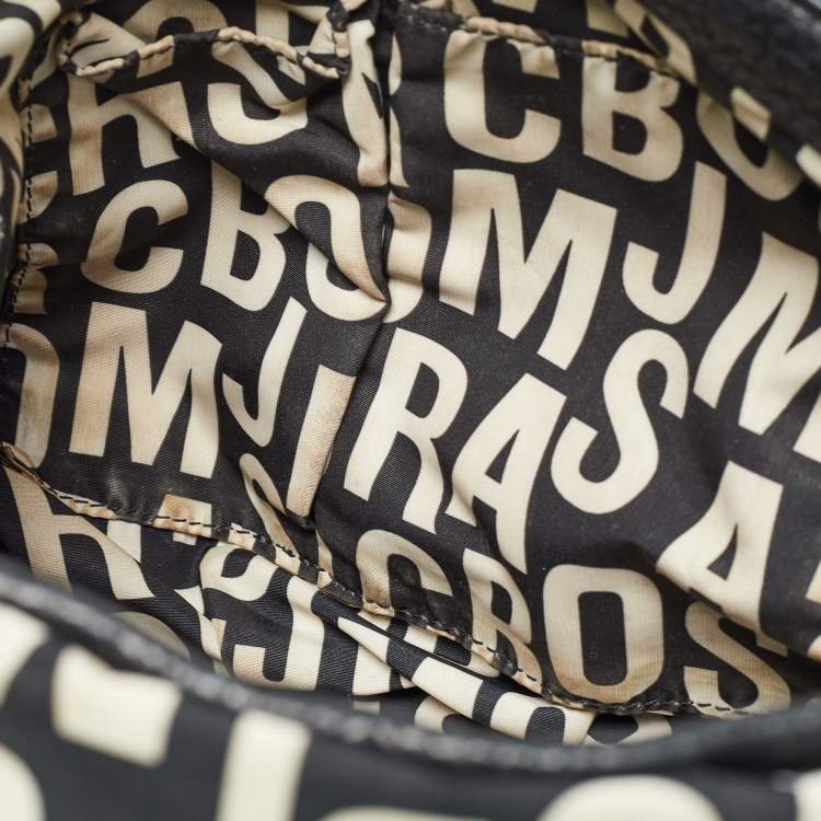 Pre Owned Marc by Marc Jacobs Black Pebbled Leather Classic Q Lil Ukita Bag