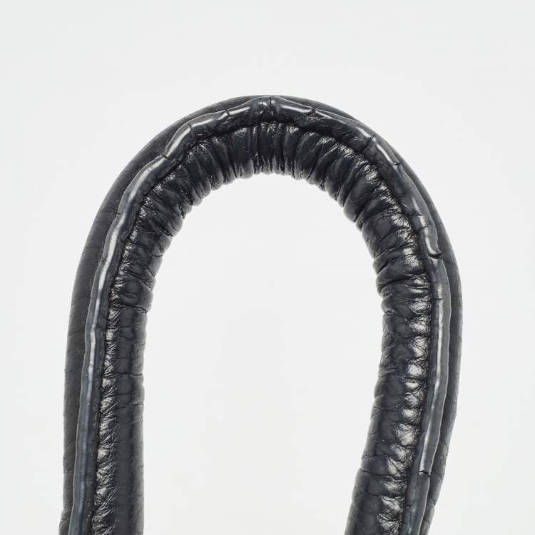 Pre Owned Marc by Marc Jacobs Black Pebbled Leather Classic Q Lil Ukita Bag