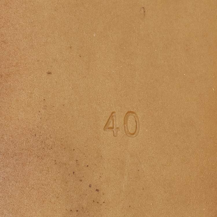 Pre Owned Marc by Marc Jacobs Size 40 Pink Patent and Leather Cap Toe Bow Ballet Flats