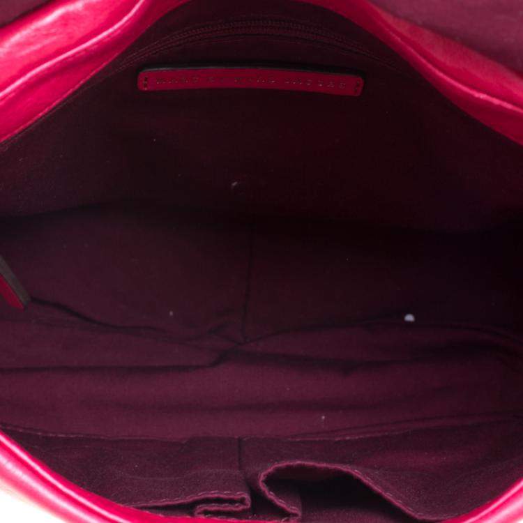 Pre Owned Marc by Marc Jacobs Pink Leather Marchive Backpack