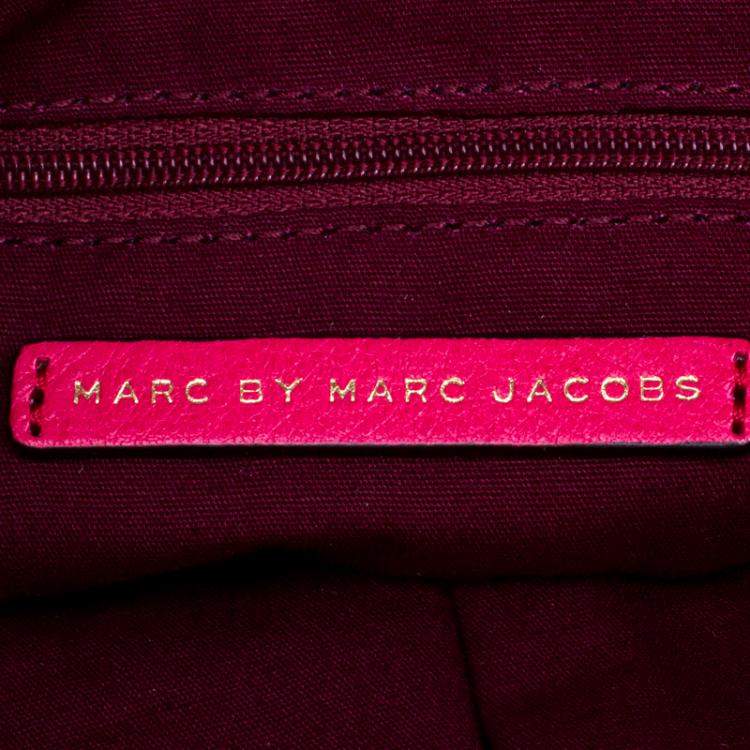 Pre Owned Marc by Marc Jacobs Pink Leather Marchive Backpack