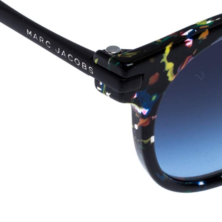 Pre Owned Marc Jacobs Multicolor Gradient Marc 294/S Square Sunglasses