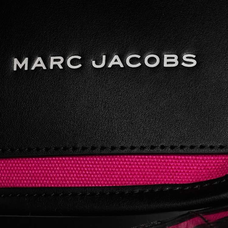 Pre Owned Marc Jacobs Black/Clear PVC Large The Tote Bag