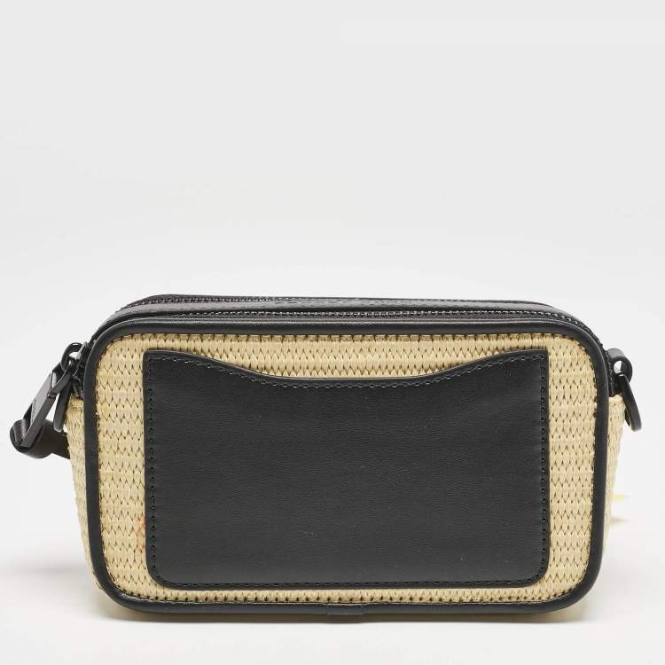 Pre Owned Marc Jacobs Black Patent Leather Snapshot Crossbody Bag