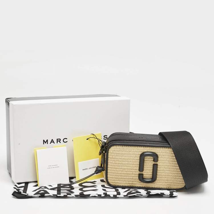 Pre Owned Marc Jacobs Black Patent Leather Snapshot Crossbody Bag
