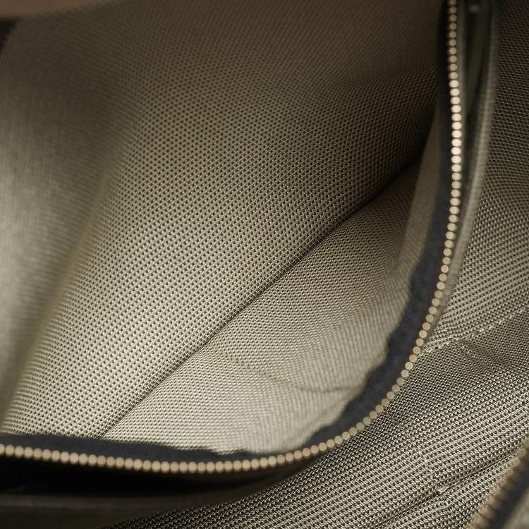 Pre Owned Marc Jacobs Green Canvas Large The Tote Bag
