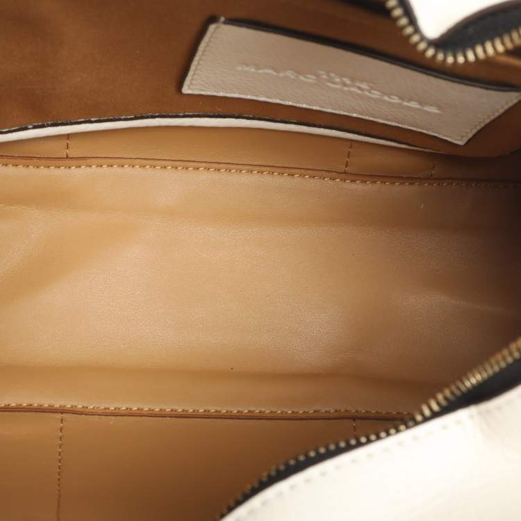 مملوكة مسبقًا Marc Jacobs The Tote Small White Leather Bag