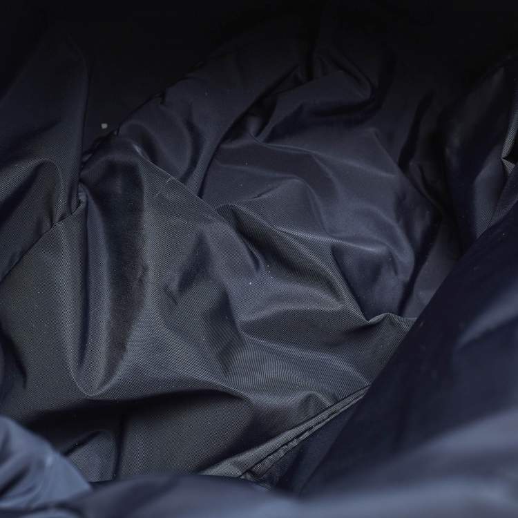 مملوكة مسبقًا Marc Jacobs Front Pocket Navy Blue Quilted Nylon Backpack