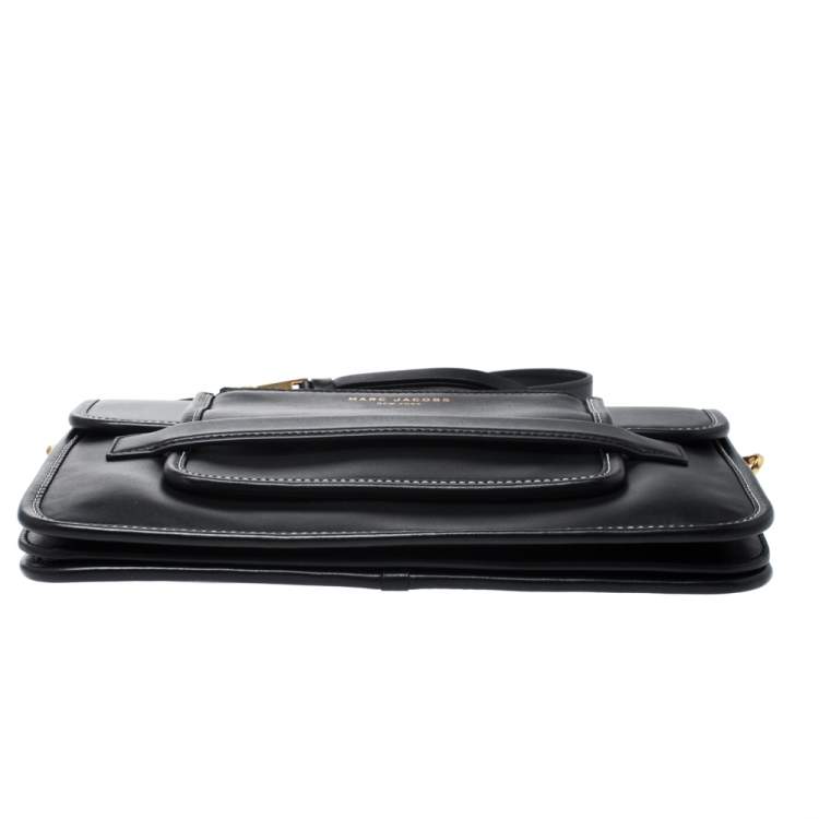 مملوكة مسبقًا Marc Jacobs Black Leather Large Madison Shoulder Bag