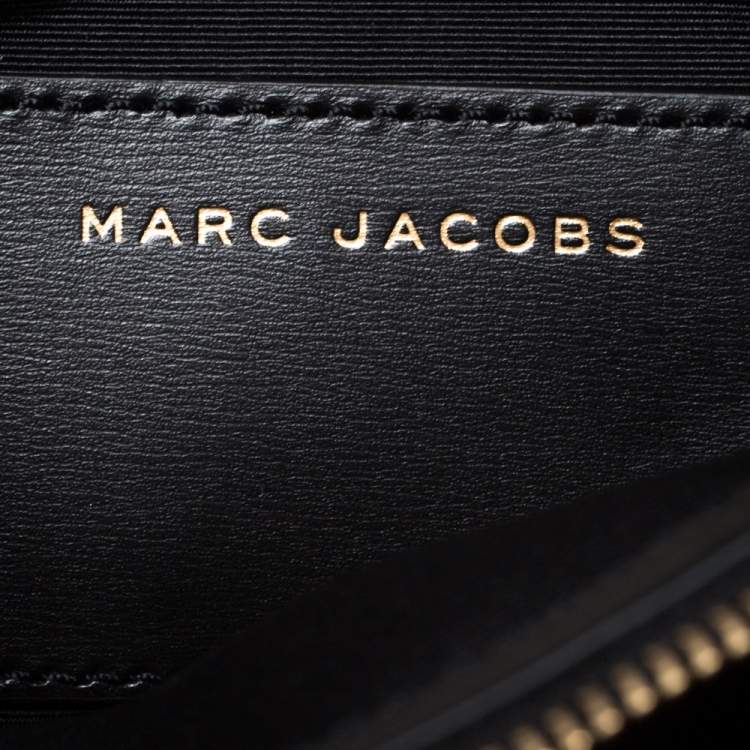 Pre Owned Marc Jacobs Black Leather Large Madison Shoulder Bag