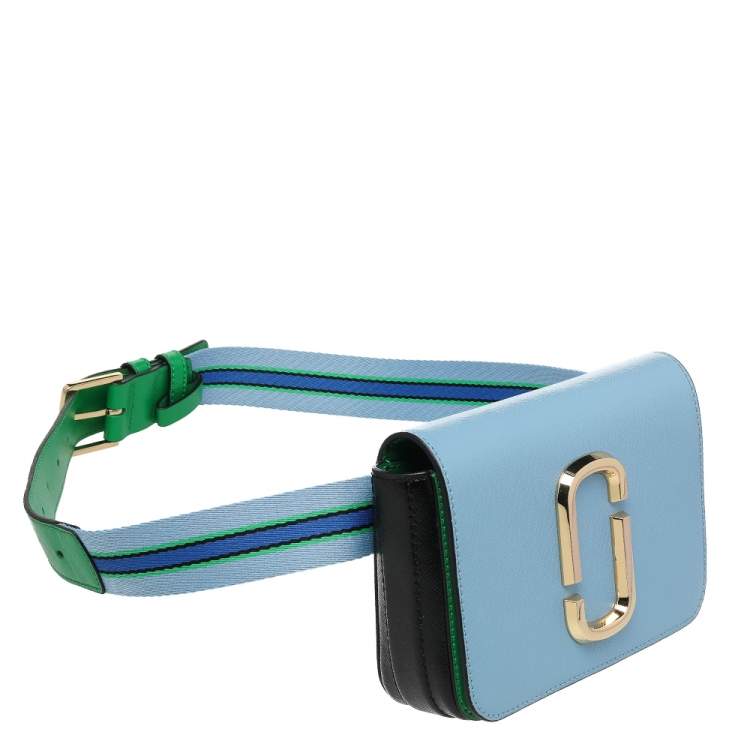Pre Owned Marc Jacobs Multicolor Leather Hip Shot Convertible Belt Bag 