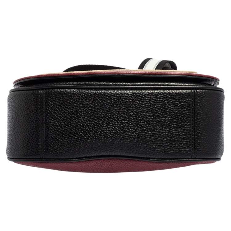Pre Owned Marc Jacobs Multicolor Leather Empire City Saddle Crossbody Bag