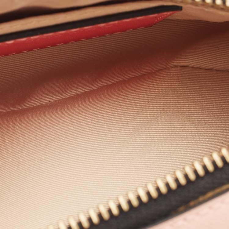 Pre Owned Marc Jacobs Tri Color Leather Snapshot Camera Crossbody Bag