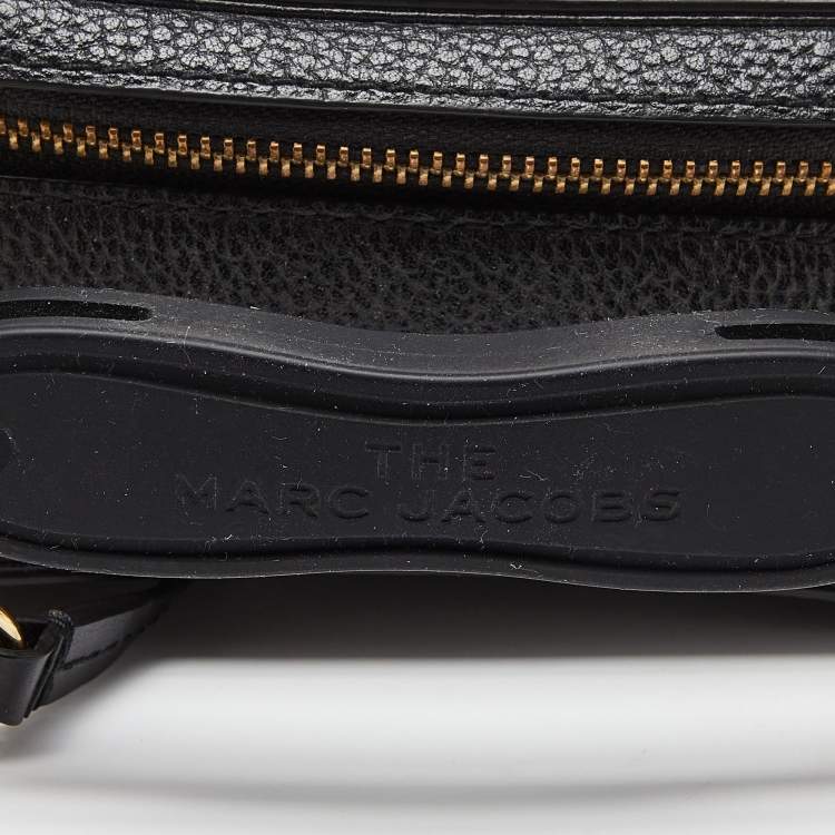 Pre Owned Marc Jacobs Black Leather The Box 20 Top Handle Bag
