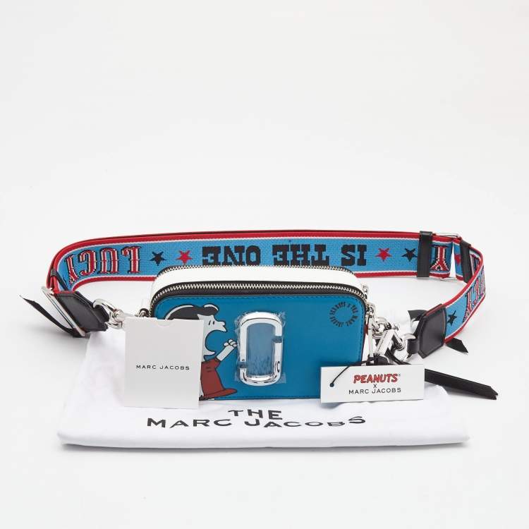 Pre Owned Marc Jacobs x Peanuts Multicolor Leather Snapshot Snoopy Camera Bag