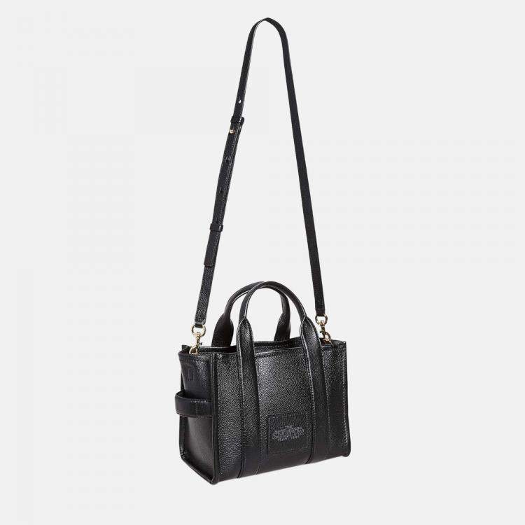Marc Jacobs Black Leather Women's The Leather Mini Tote Bag