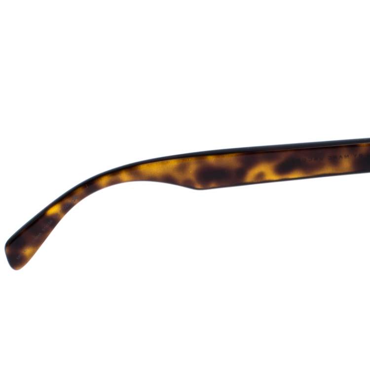 Pre Owned Marc by Marc Jacobs Brown Tortoise V08HA Round Sunglasses