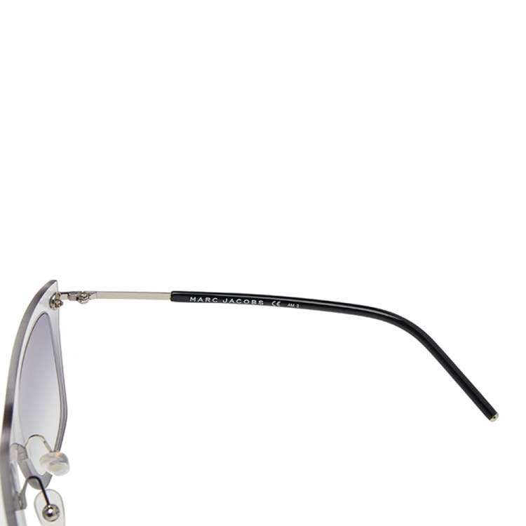 Pre Owned Marc Jacobs Grey/Grey Gradient MARC 25/S Square Sunglasses