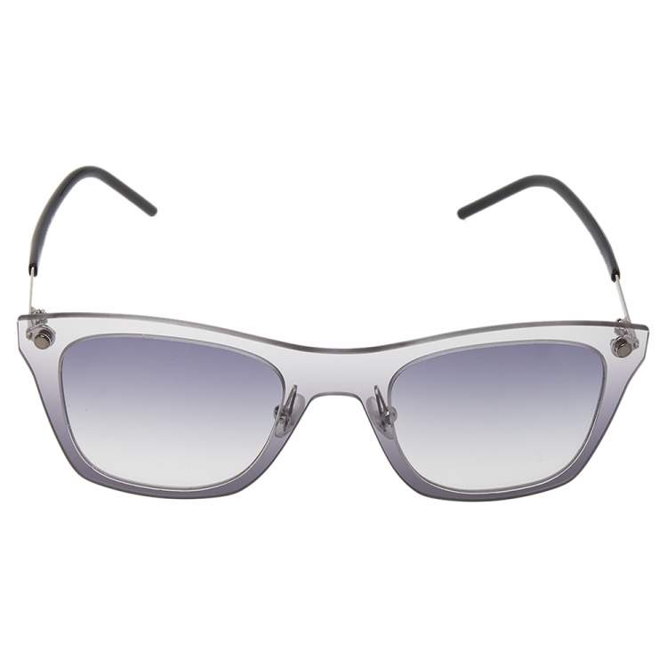 Pre Owned Marc Jacobs Grey/Grey Gradient MARC 25/S Square Sunglasses