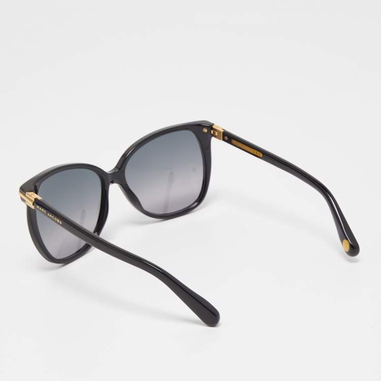 Pre Owned Marc Jacobs Black MJ504/S Oversized Sunglasses