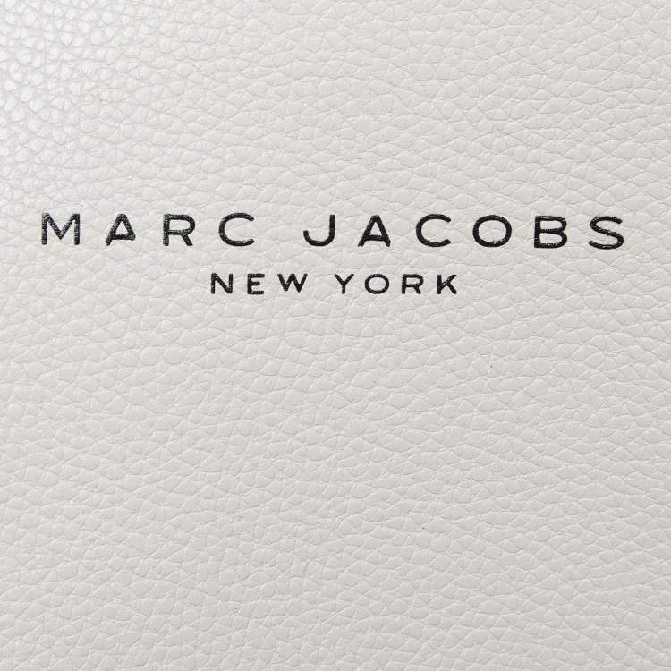 Pre Owned Marc Jacobs Multicolor Leather Grind Colorblock Tote