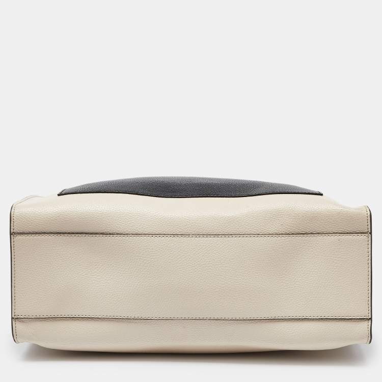 Pre Owned Marc Jacobs Multicolor Leather Grind Colorblock Tote