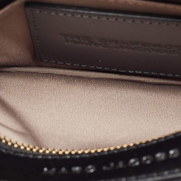 Pre Owned Marc Jacobs Tri Color Leather Snapshot Camera Crossbody Bag