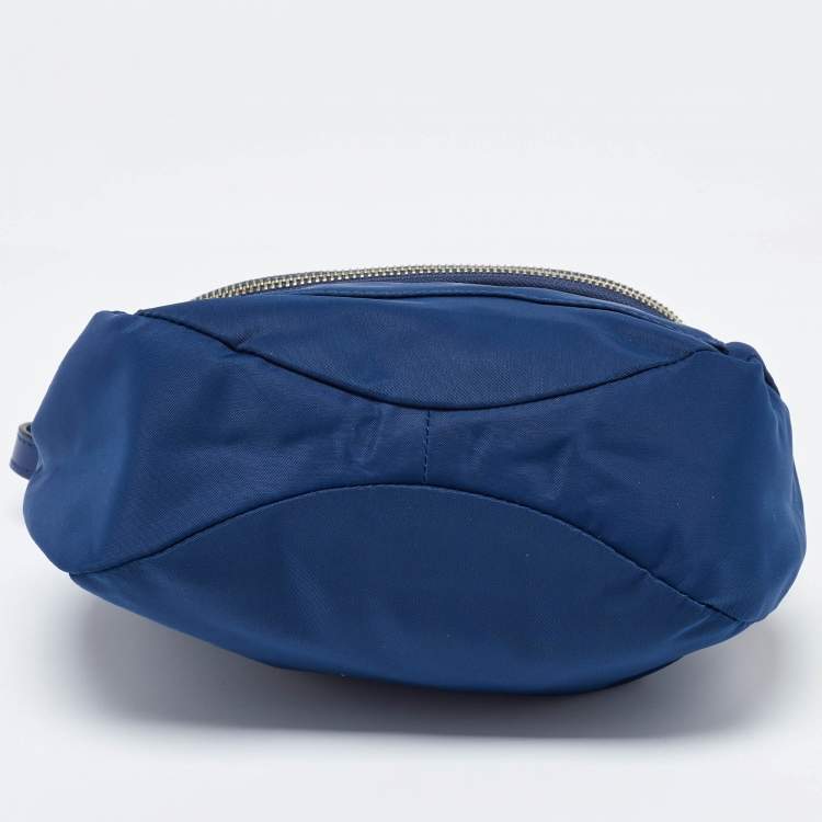 مملوكة مسبقًا Marc Jacobs Blue Nylon and Leather Preppy Natasha Crossbody Bag