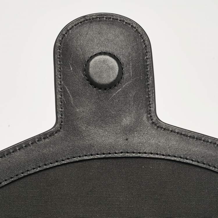 Pre Owned Marc Jacobs Black Leather Large  J Marc Saddle Bag