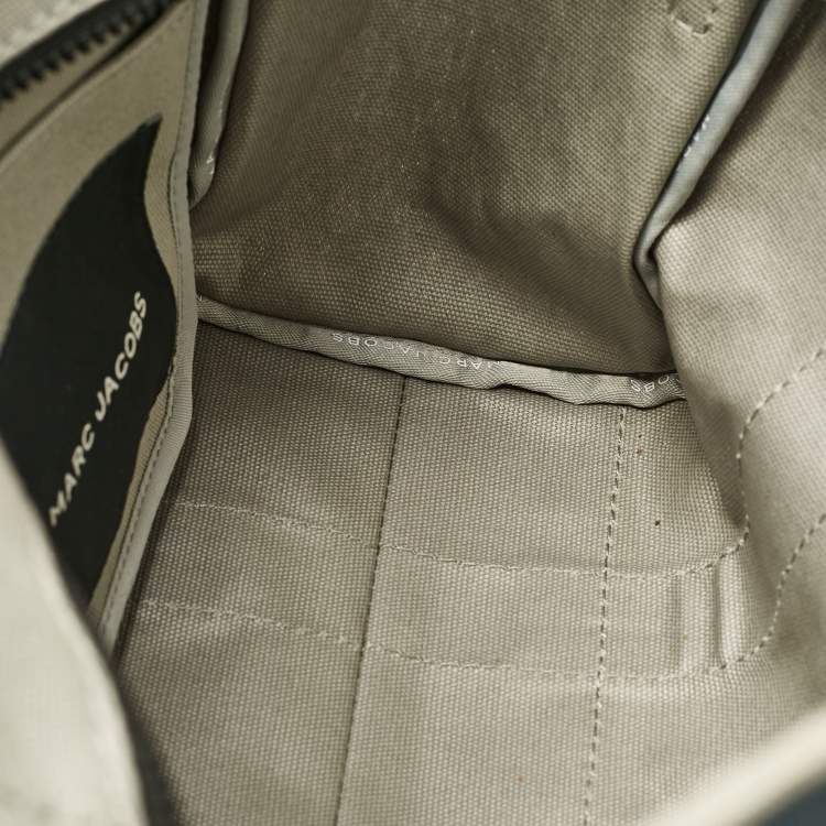 Pre Owned Marc Jacobs Grey Canvas Medium The Tote Bag
