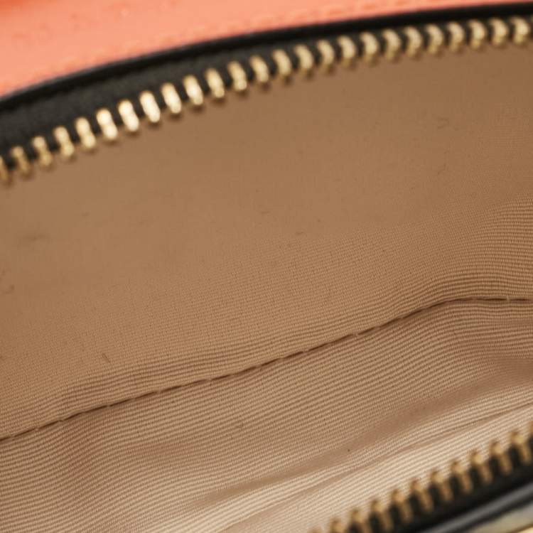 Pre Owned Marc Jacobs Multicolor Patent Leather Snapshot Crossbody Bag