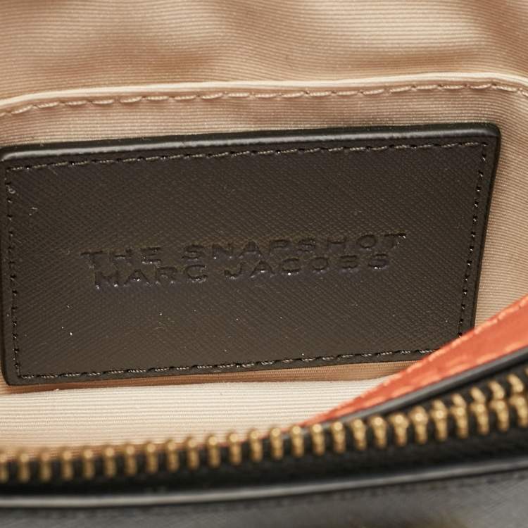 Pre Owned Marc Jacobs Multicolor Patent Leather Snapshot Crossbody Bag