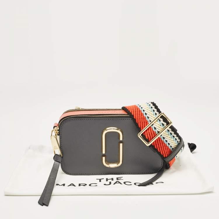 Pre Owned Marc Jacobs Multicolor Patent Leather Snapshot Crossbody Bag