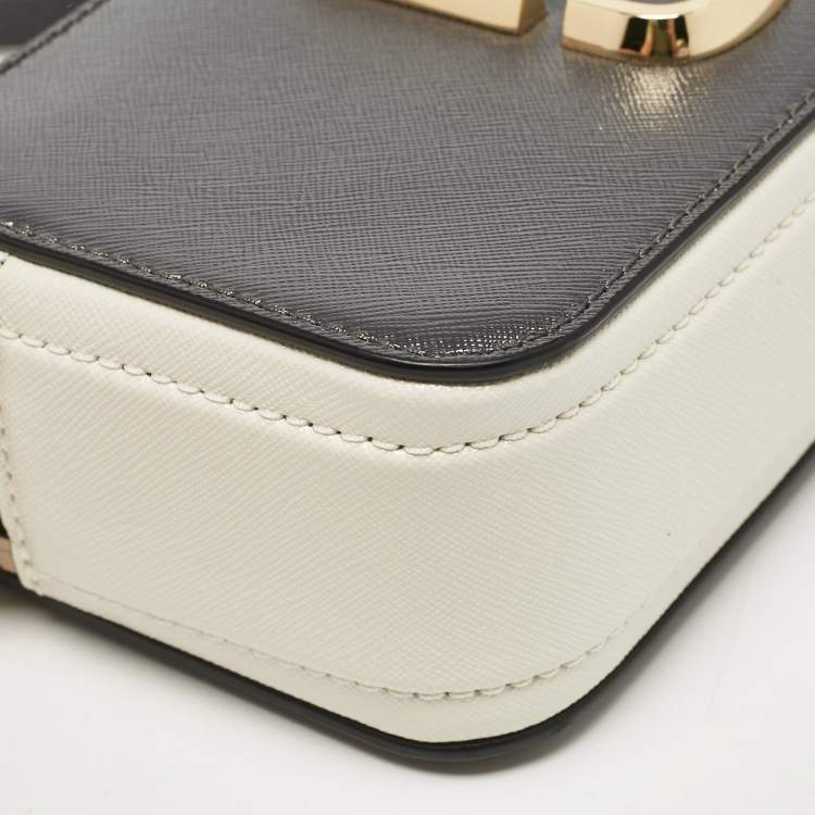 Pre Owned Marc Jacobs Multicolor Patent Leather Snapshot Crossbody Bag